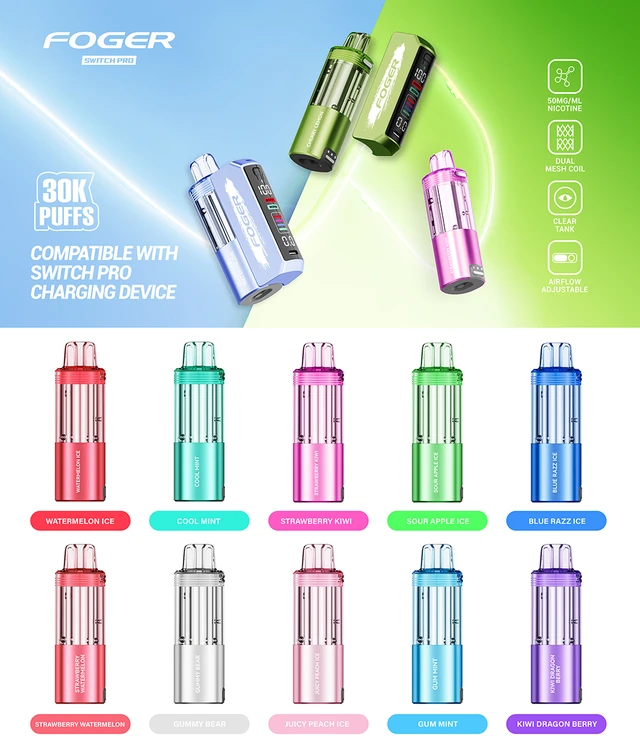 Foger Switch Pro pod — publisher component graphic product image, published by Foger